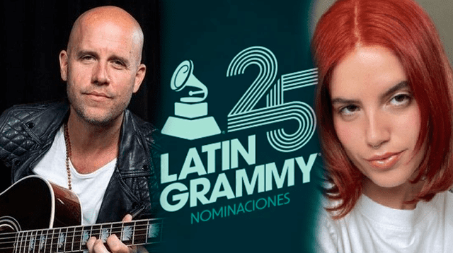 GianMarco y su hija Nicole Zignago están nominado a los Latin Grammy 2024.