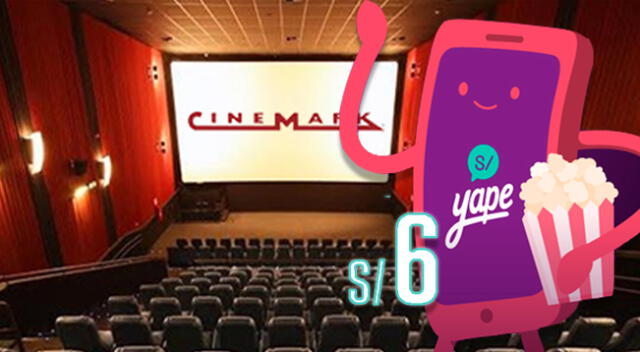 Cinemark lanzó promo de cine con Yape para septiembre.