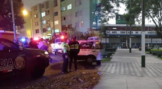 Balacera en colegio del Callao deja dos muertos.