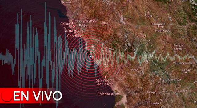 Conoce en VIVO los sismos que ocurren en el Perú, según IGP.