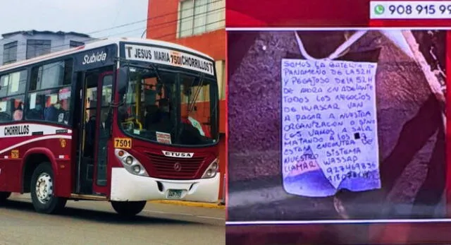 Empresa ETUSA se suma al paro de transportistas: Extorsionadores lanzaron explosivo a paradero