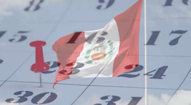 Conoce qué día cae el único feriado que tiene Perú en octubre 2024.