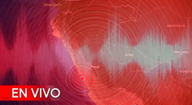 Conoce EN VIVO los temblores que ocurren en el Perú, según IGP.