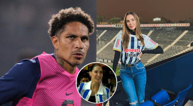 Paolo Guerrero encontró en Ana Paula Consorte el apoyo en el momento crítico.