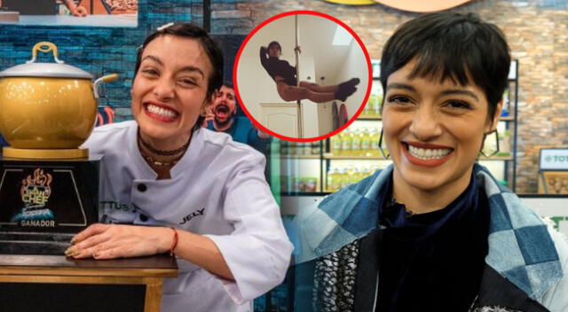 Jely Reátegui muestra impensada faceta tras ganar 'El Gran Chef Famosos'.