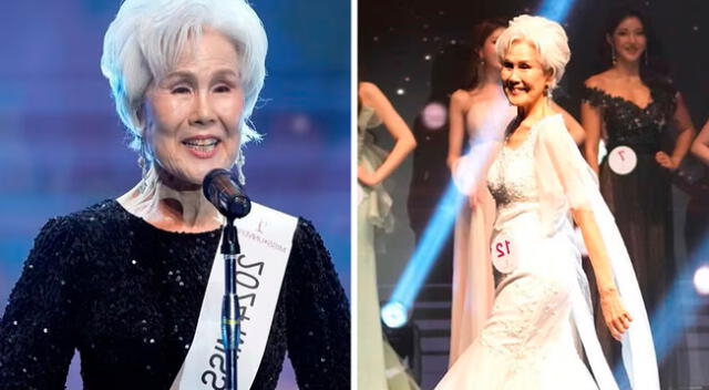 La enfermera de 81 años, Choi Soon-hwa compitió por la corona del Miss Corea 2024.