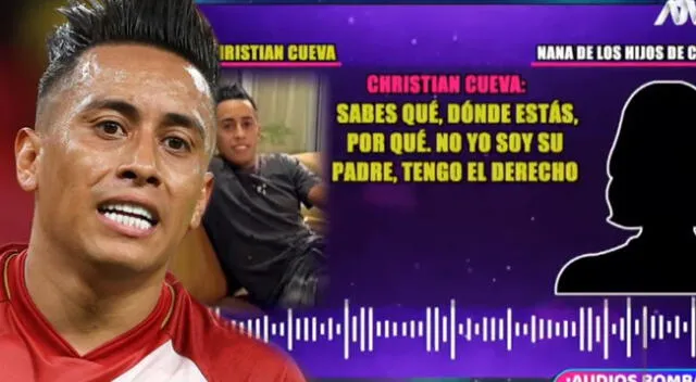 Christian Cueva habló con la nana de sus hijos.