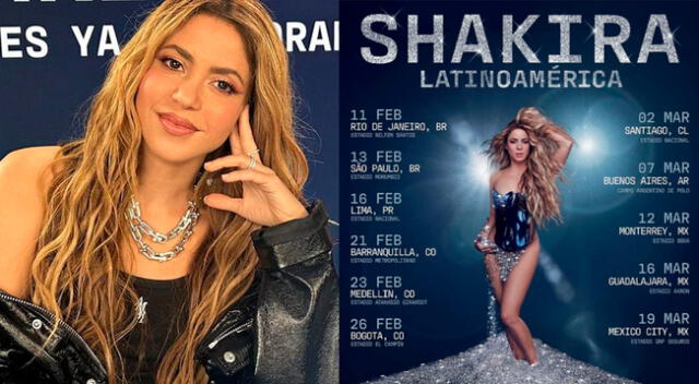 Shakira y ‘Las Mujeres Ya No Lloran World Tour’: conoce por qué no estará en Bolivia, Ecuador y Paraguay.