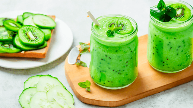 Jugo de pepino, perejil y kiwi: cómo prepararlo y aprovechar sus propiedades