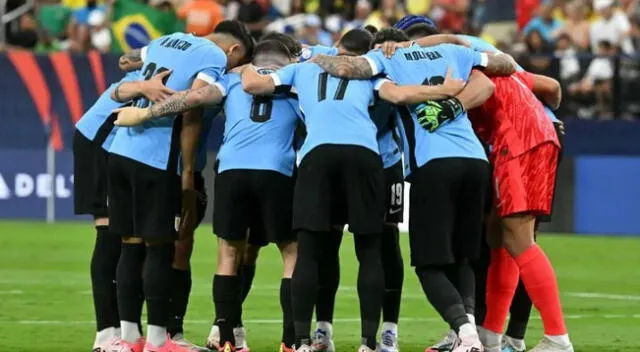 Uruguay llega con problemas de vestuario ante el partido contra Perú.