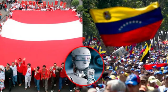 Perú y Venezuela fueron analizados, política y económicamente, por Meta AI.