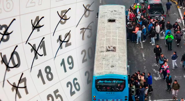 Conoce si este viernes 11 de octubre será un día no laborable por el paro de transportistas.