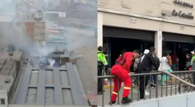 Una galería ubicada cerca de la Alameda Paseo de los Héroes Navales habría sido el lugar donde se originó el incendio.