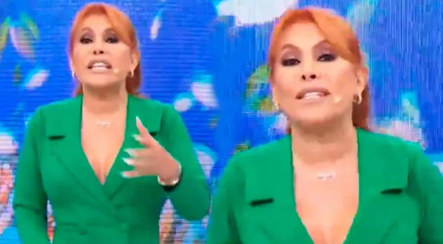 Magaly Medina arremete contra sus trabajadores.