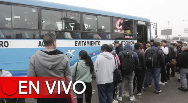 El paro de transporte convocado para este 11 de octubre sigue afectando a los ciudadanos de Lima Metropolitana y Callao.