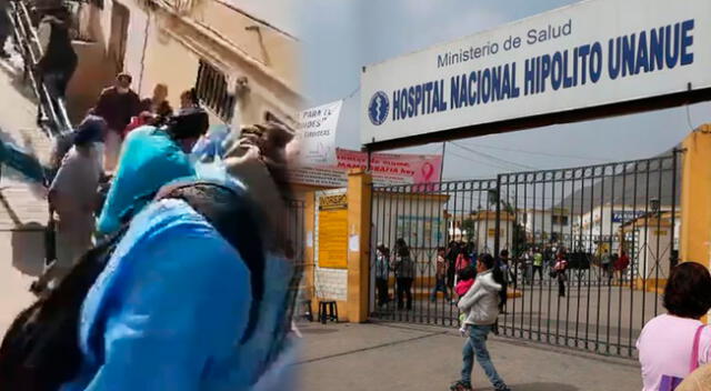 Hospital Hipólito Unanue tuvo que evacuar a pacientes y personal.