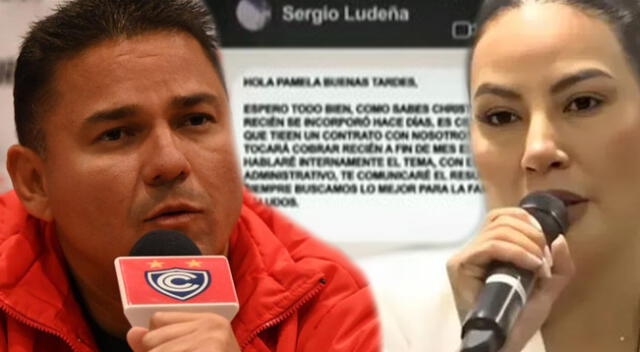 Sergio Ludeña aseguró que Cueva aún no se hace responsable porque no cobra.