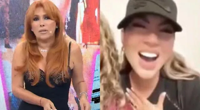 Magaly Medina se fue contra Pamela López por cantar polémica canción.