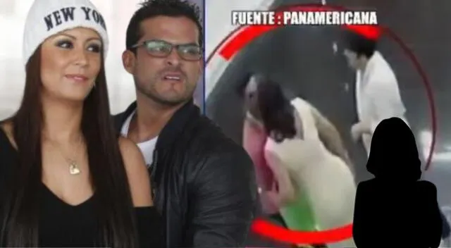 Karla Tarazona y Christian Domínguez tiene impensada reacción con trabajadora de Panamericana TV.