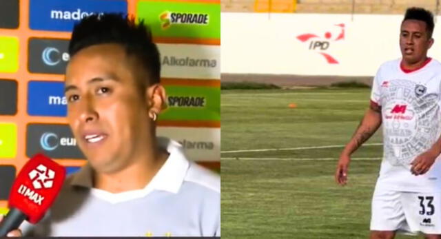 Christian Cueva reveló que desea volver a la Selección Peruana.