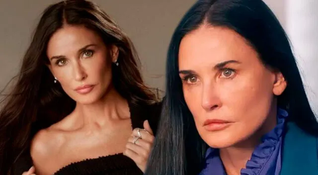 Demi Moore en boca de todos tras notorio cambio.