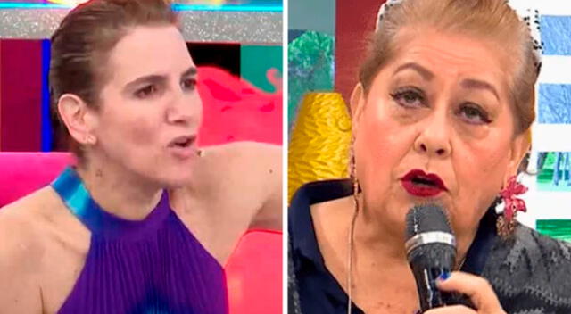 Gigi Mitre se enfrentó a Martha Valcárcel por evitar responder subre el supuesto hackeo de sus redes.