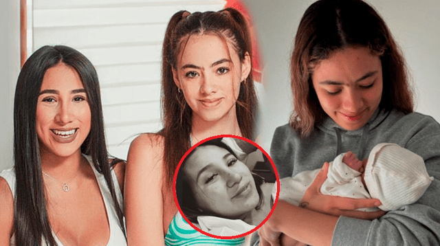 Melissa Lobatón felicita a su hermana Samahara Lobatón por el nacimiento de su sobrina.