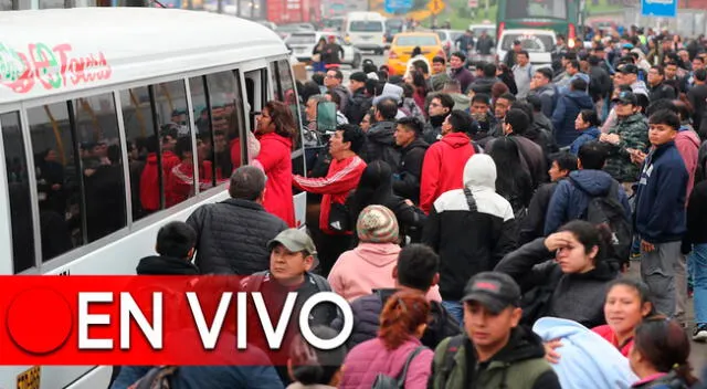 El punto de inicio del paro de transportistas del 10 de octubre sería en la Plaza Dos de Mayo.