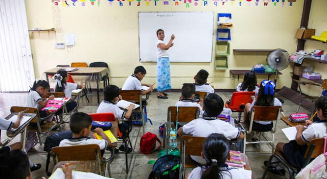 El Ministerio de Educación comunicó que las clases escolares se llevarán a cabo de manera virtual este 23 de octubre debido al paro de transportistas.