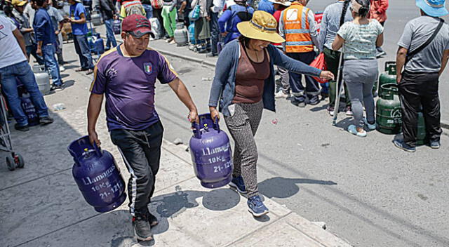 Incremento del precio de balón de gas golpeará en la economía de las familias peruanas