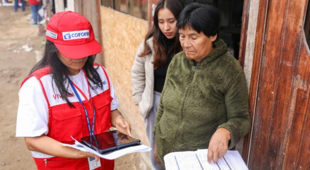 Cofopri entrega títulos de propiedad gratuitos a nivel nacional.