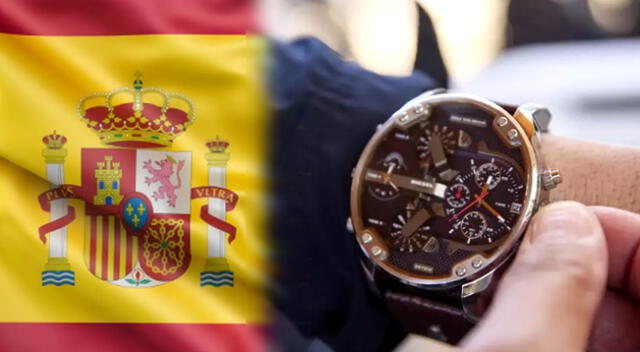 España volvió a sufrir un cambio de horario en sus relojes, por lo que se atrasará una hora.