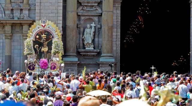 Señor de los Milagros realizará su cuarto recorrido este lunes 28 de octubre.