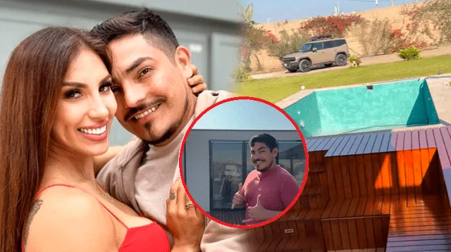 Erick Elera y Allison Pastor construyen la casa de sus sueños y hasta tiene piscina.