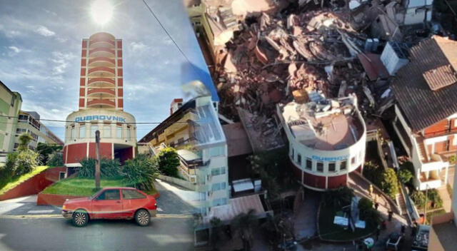 El edificio ubicado en Buenos Aires, Argentina, tenía 38 años de antigüedad.