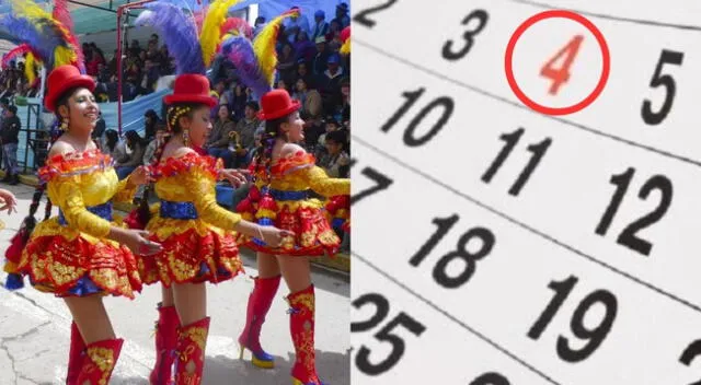 Este lunes 04 de noviembre se celebra dos importantes festividades, según el calendario oficial de días festivos.