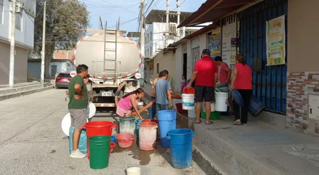 Piura: EPS Grau eleva a 15 las cisternas para distribuir agua potable en tres distritos vulnerables.