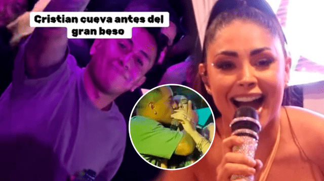 Christian Cueva y lo que hizo antes de besar a Pamela Franco en discoteca.