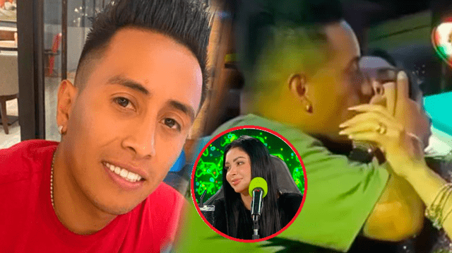 Christian Cueva comenta el beso que le dio a Pamela Franco tras oficialización.