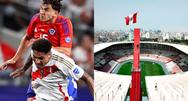 Perú vs Chile se jugará en el Estadio Nacional este 15 de noviembre por la fecha 11 de las Eliminatorias Sudamericanas.