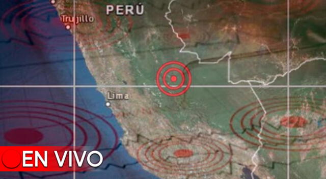 Conoce EN VIVO los temblores que ocurren en el Perú, según IGP.