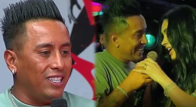 Christian Cueva habló sobre su canción con Pamela Franco.