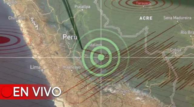 Conoce EN VIVO los temblores que ocurren en el Perú, según IGP.