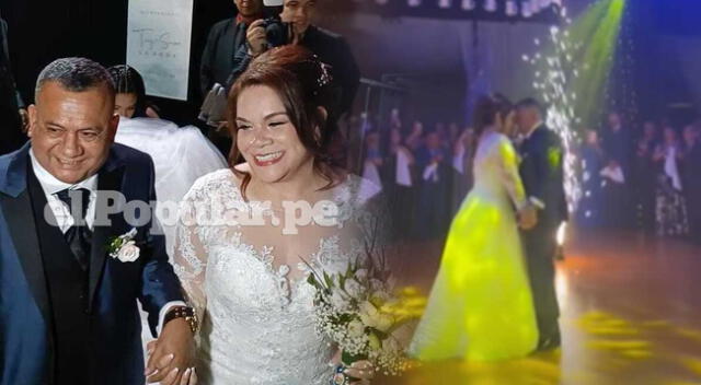 Tony Rosado y Susan Pacheco ENAMORAN con su primer baile como esposos en su lujosa boda.