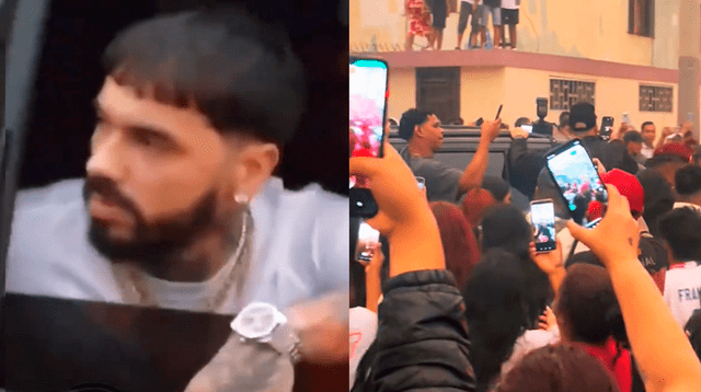Anuel AA alborota las calles del Callao.