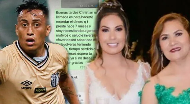 Mamá de Pamela López exigía su dinero a Christian Cueva.