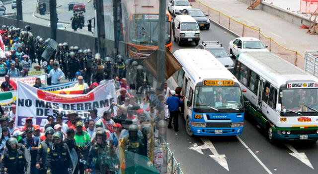 Paro de transportistas continuará el jueves y viernes