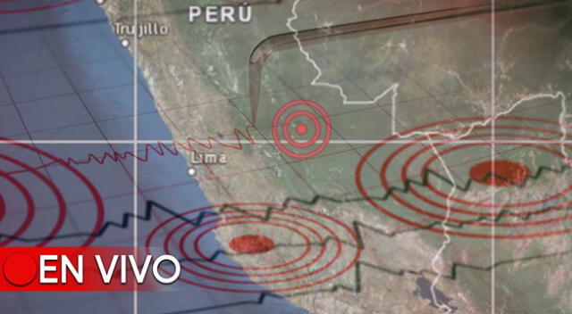 Conoce EN VIVO los temblores que ocurren en el Perú, según IGP.