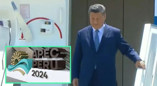 Xi Jinpin llegó a Lima para participar del Foro APEC 2024