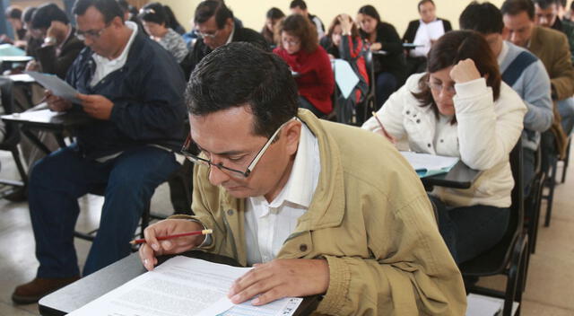 Docentes rendirán evaluación de Ascenso a la Carrera Pública Magisterial a nivel nacional